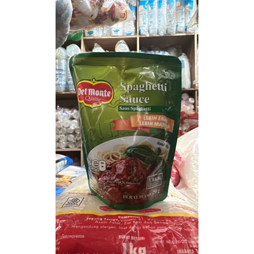 

MURAH!! DEL MONTE SPAGHETTI SAUCE 250 GR