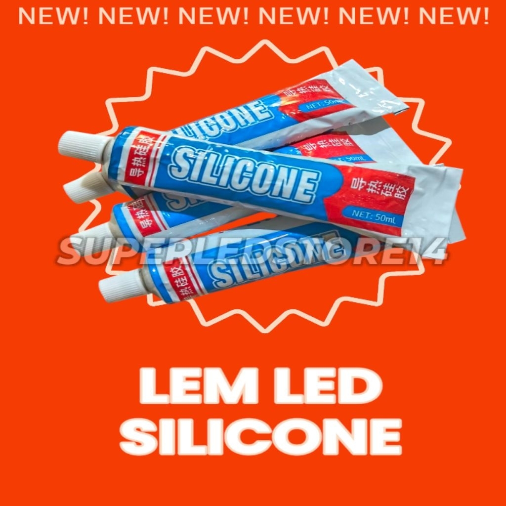 LEM LED SILICONE / LEM LED AC / LEM LAMPU LED 50 ML
