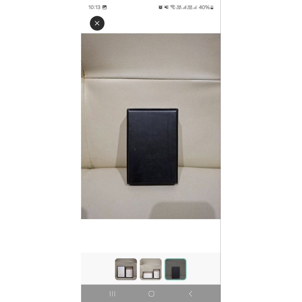 box gucci authentic small size original