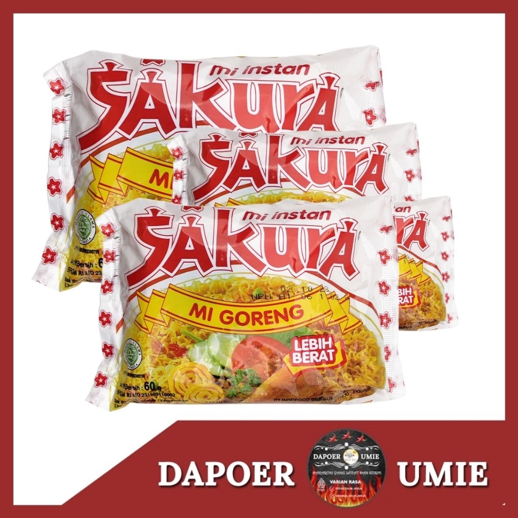 

MIE SAKURA GORENG ISI 5 PCS