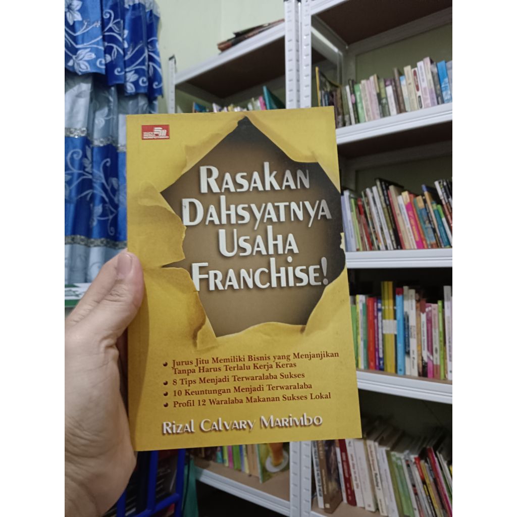 Buku Rasakan Dahsyatnya usaha franchise