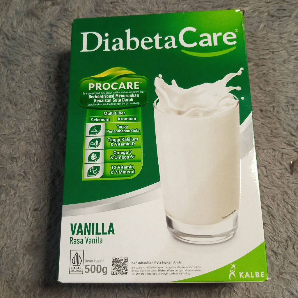 

Diabetacare vanila 500 gram