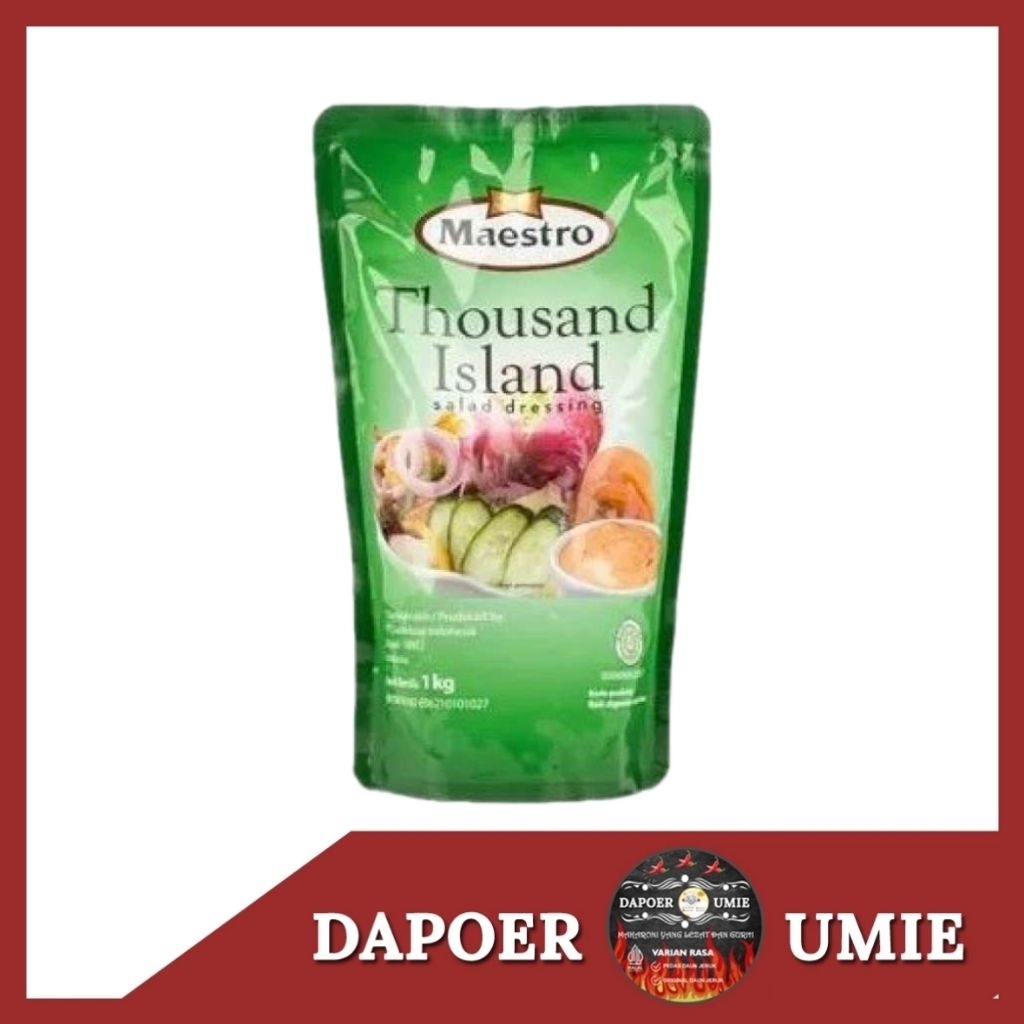

MAESTRO THOUSAND ISLAND salad dressing 1 KG