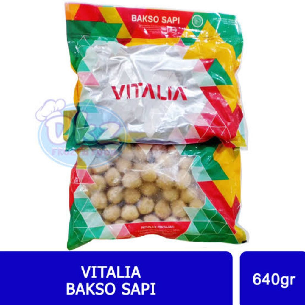 

BAKSO Sapi Vitalia 640gr isi 50 biji