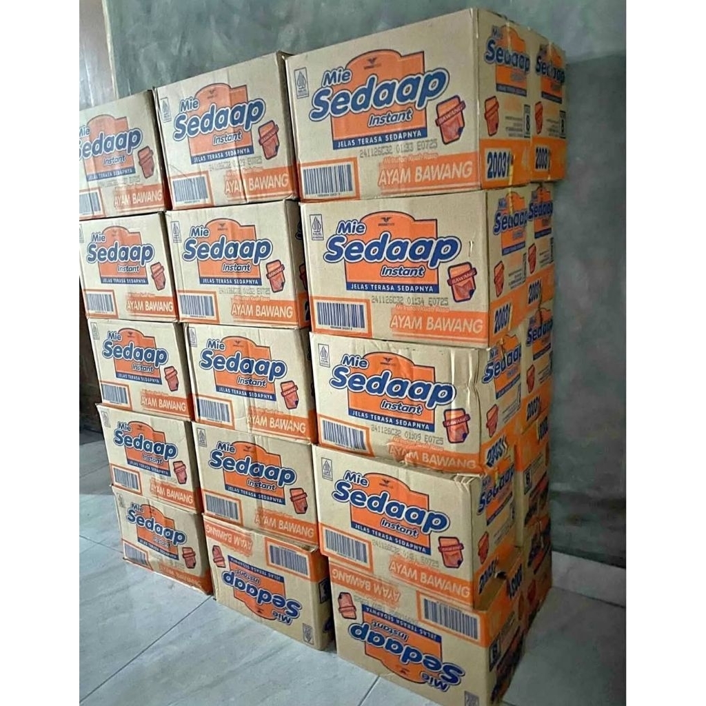 

MIE SEDAP KUAH 1 KARTON/DUS ISI 40 PCS