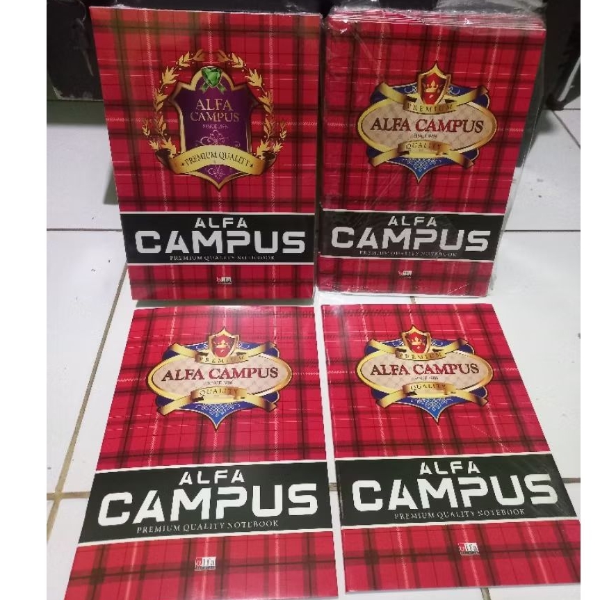 

Buku tulis ukuran Kwarto dan boxy ATK