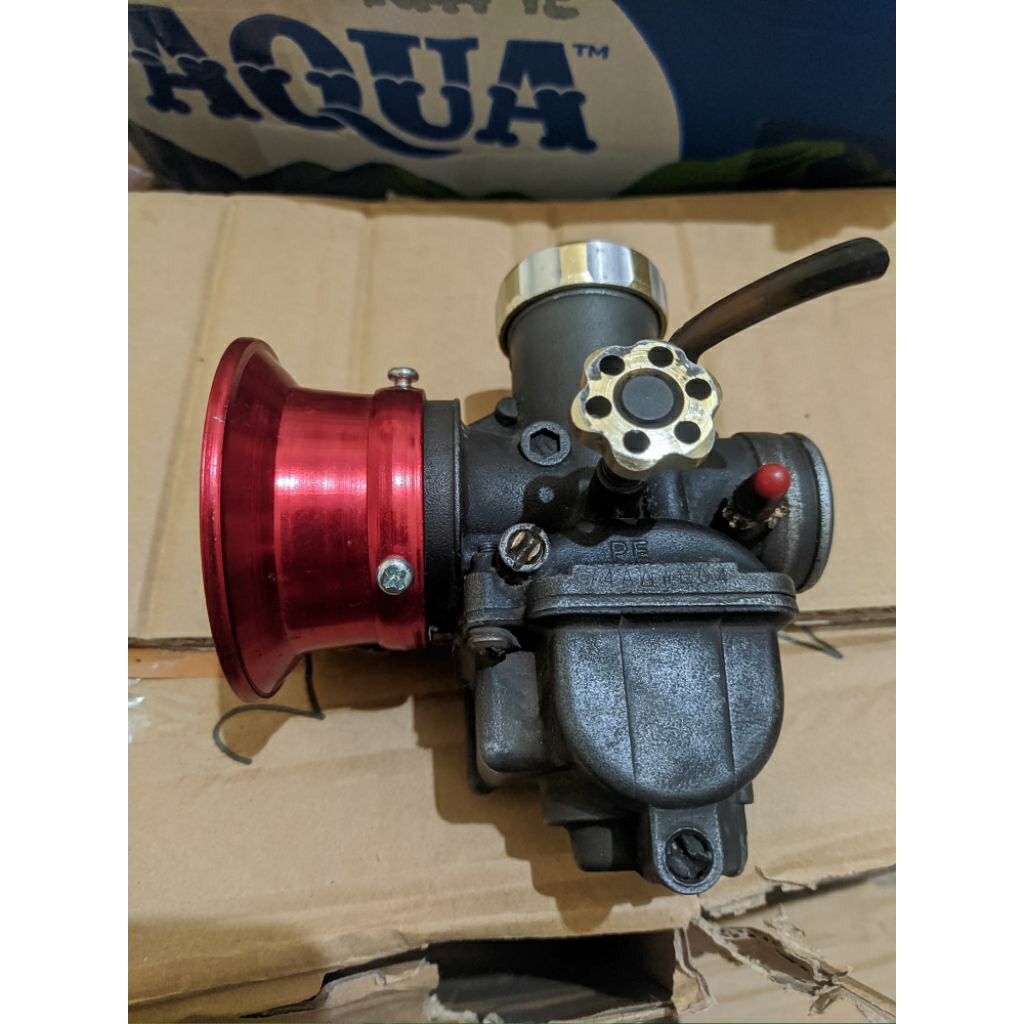 karburator PE 28 black series + velocty riset langsam pnp grand legenda bore up