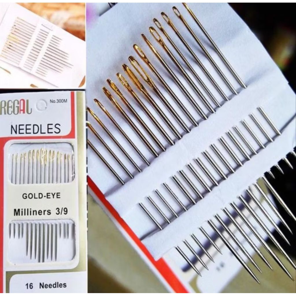 JARUM JAHIT TANGAN BESAR REGAL | JARUM JAHIT MANUAL UKURAN BESAR | ISI KUAT & TAJAM