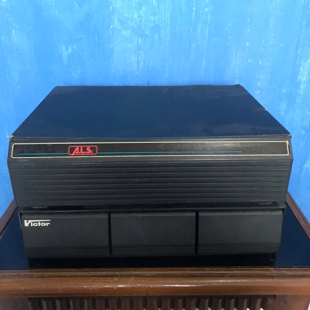 Rak Kaset /Box Storage Kaset Pita Vintage - ALS & Victor (sepaket 2pcs)