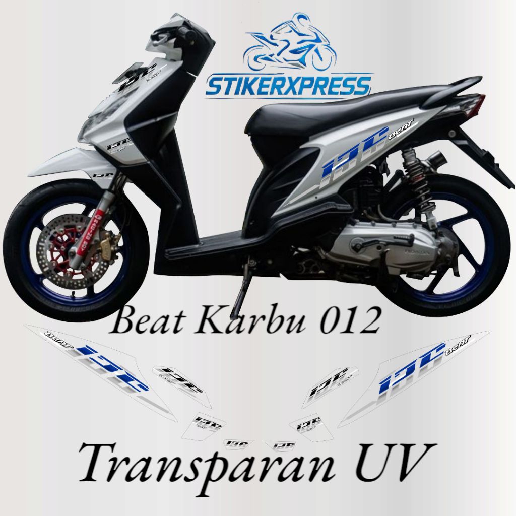 Striping Beat Karbu Transparan 125 Vietnam Style | 012