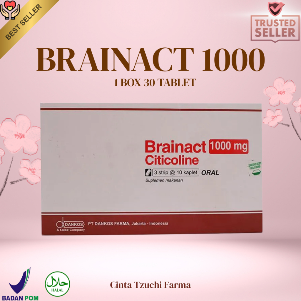 Brainact 1000 Mg Box 30 Kaplet