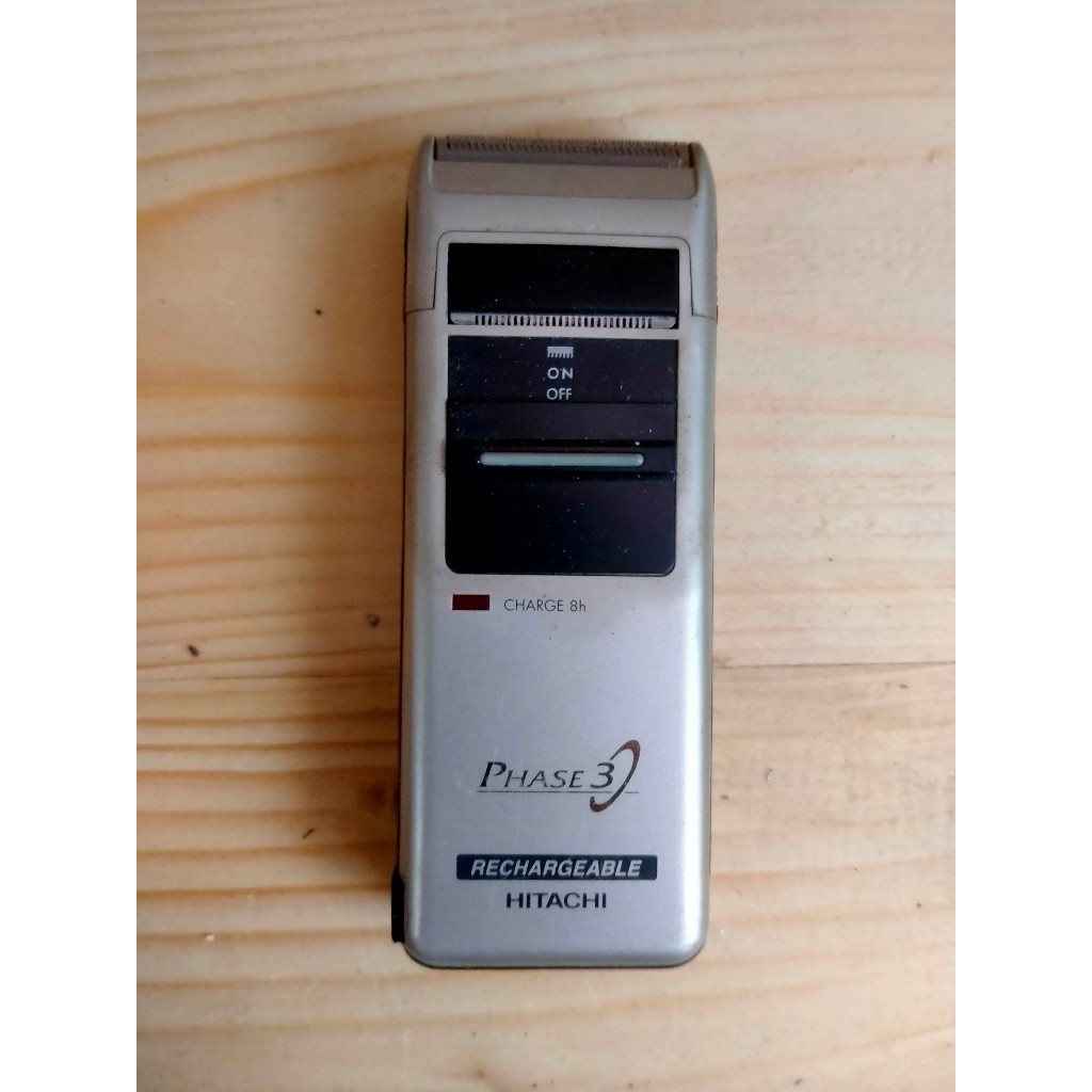 Hitachi Phase 3 Shaver Rechargeable – Alat Cukur Elektrik Antik