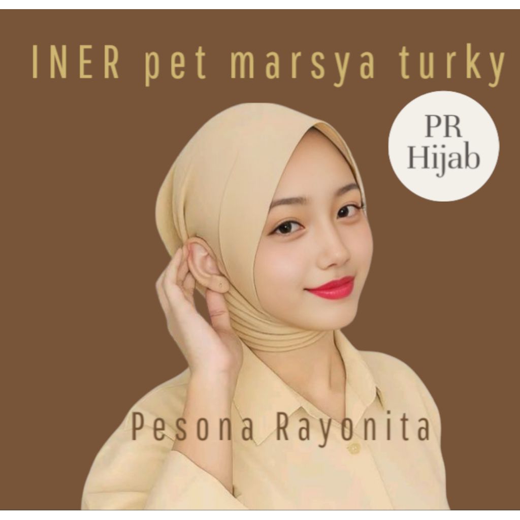 2 pcs Ciput pet marsya turky anti budeg, Ciput pet marsya Cepol,dalaman hijab, Ciput hijab