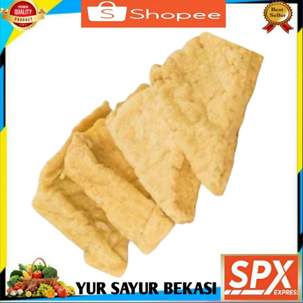 

Tahu Kulit/Tahu Coklat Isi 10 (1bks).