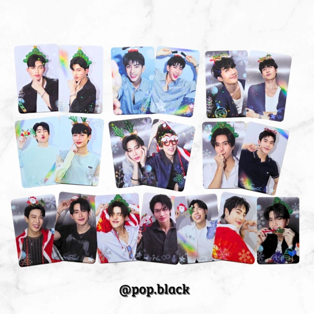 PHOTOCARD CHRISTMAS JAPAN GMMTV OFFICIAL || GMMTV POP-UP STORE IN JAPAN || RANDOM CARD JAPAN || MERC