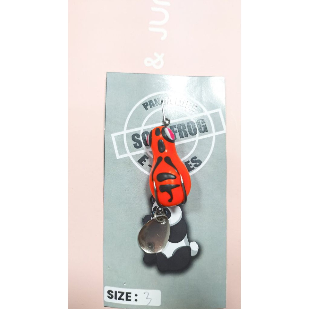 soft frog  lure 3cm entong