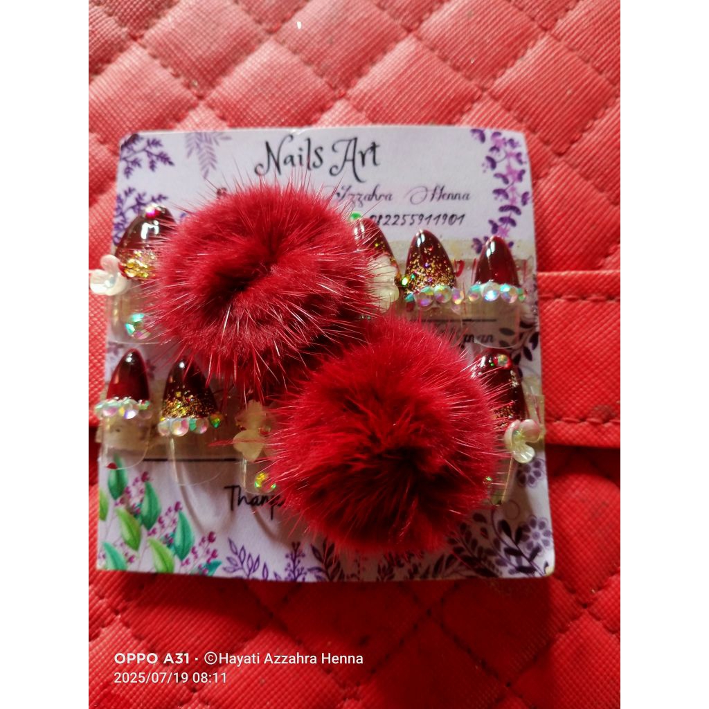 Kuku palsu wedding/kuku palsu wanita/kuku palsu simple