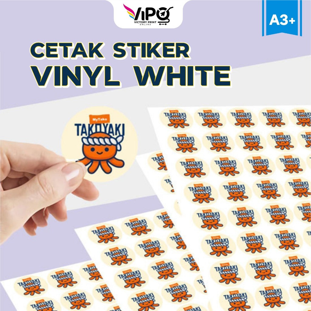 

STIKER VINIL SUSU A3 / VINIL WHITE / STIKER PLASTIK + CUTTING