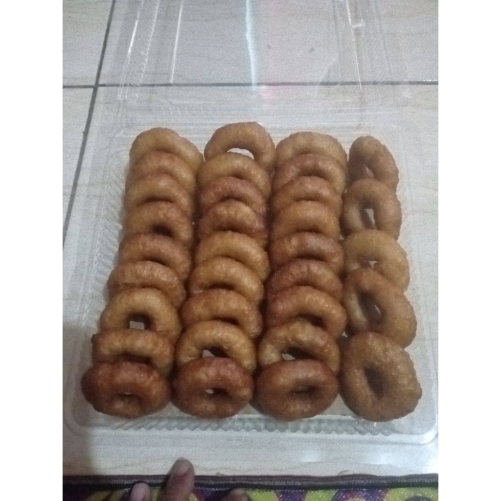 

kue ali agrem gula merah kue cincin isi 30 pcs asli produk rumahan