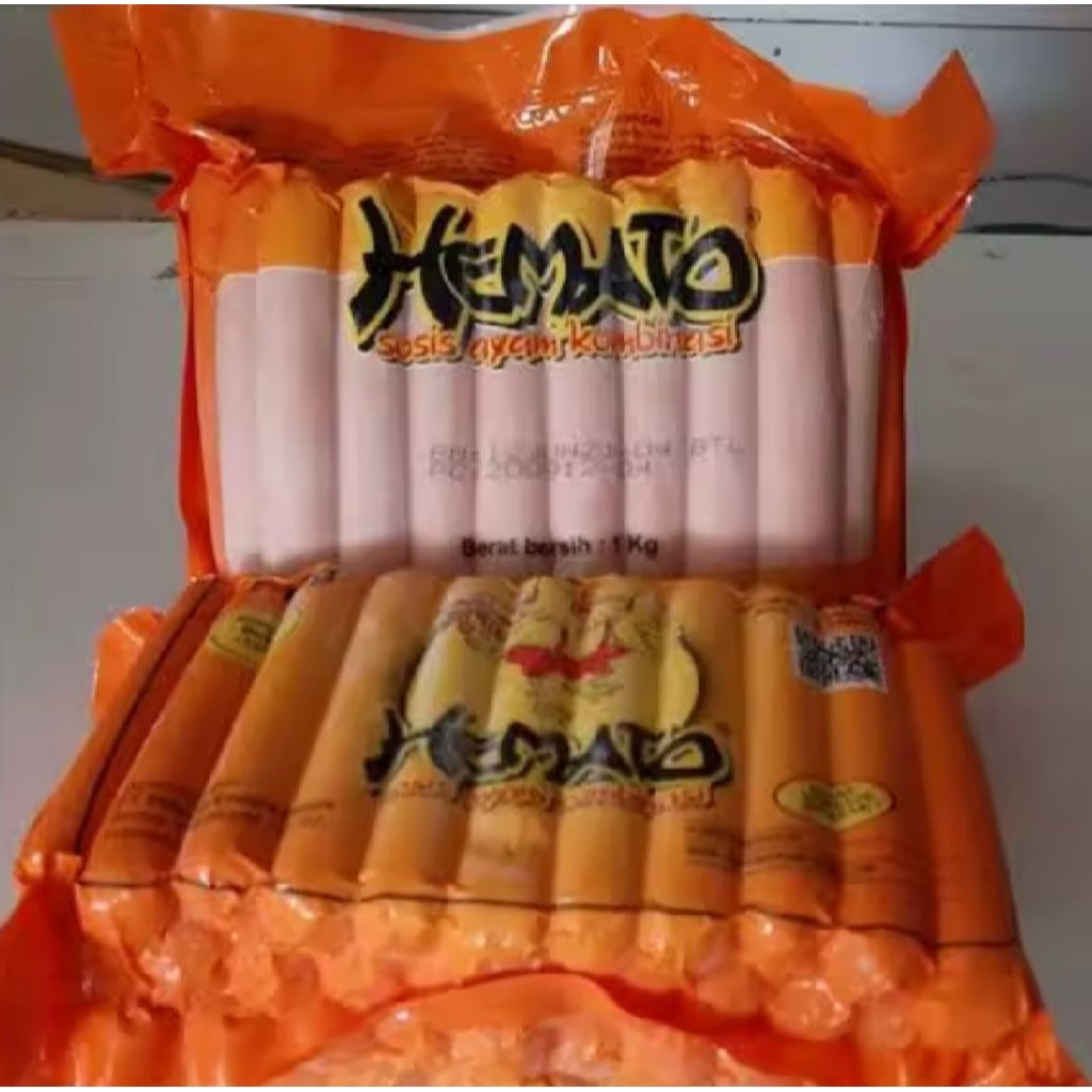

Hemato Sosis Ayam Dan Sapi Kombinasi 1000grm Zabir Frozen Food