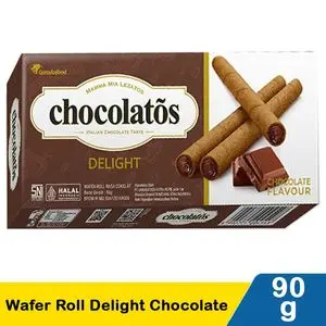

Chocolatos Wafer Roll Delight Chocolate 90 G