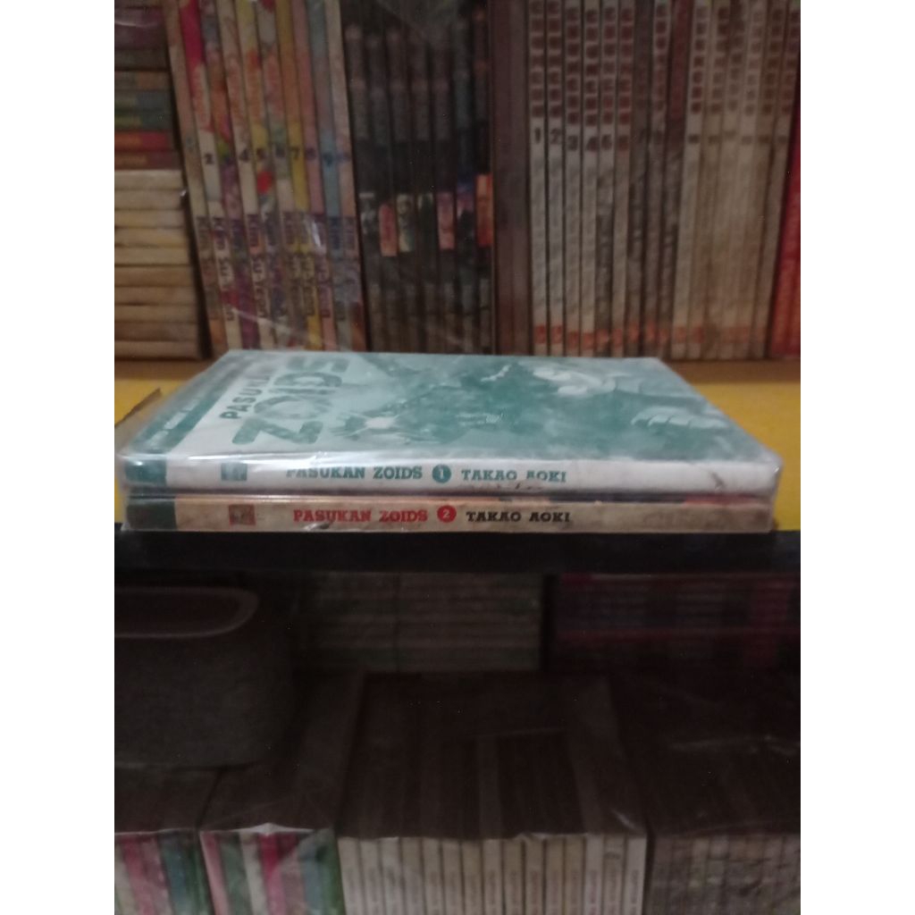 Komik Pasukan Zoids 1-2 Tamat Takao