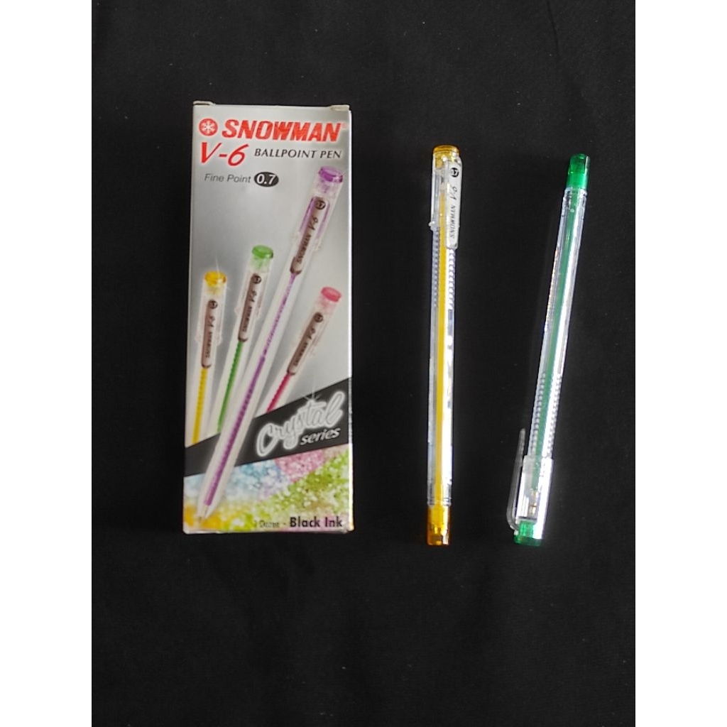 

Snowman Pulpen V6 Hitam (perlusin)