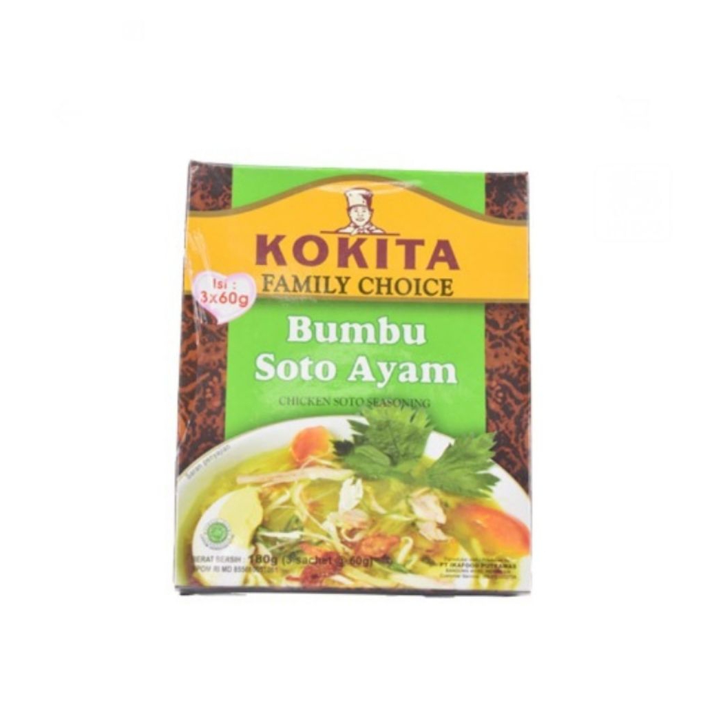 

kokita bumbu soto ayam family choice 180 gram