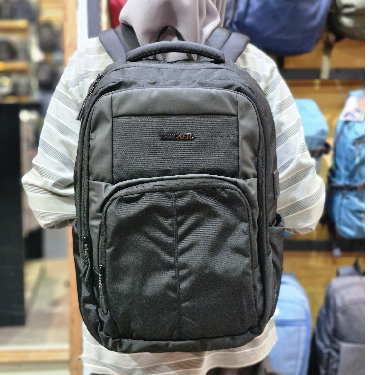 TAS RANSEL TRACKER ANZIO - DAYPACK PRIA WANITA - TAS LAPTOP KULIAH COWO