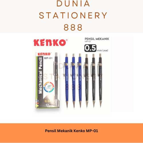 

Pensil Mekanik Kenko MP-01 0.5 mm Mechanical Pencil MP01 (1 PCS)