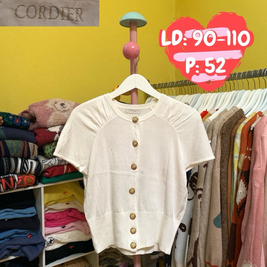 pendek rajut / knit kancing PART 2