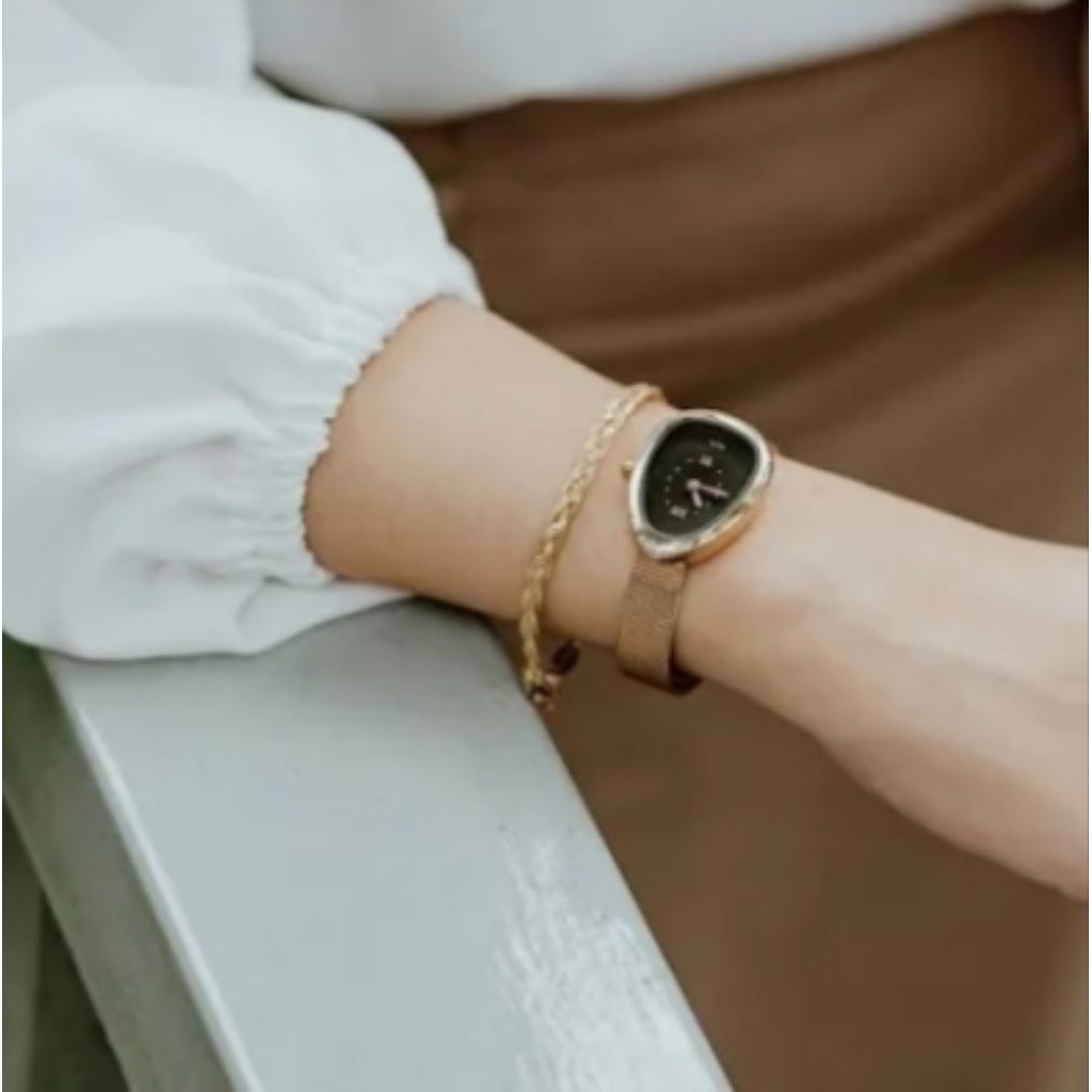 Jam Tangan Wanita Bono Watch Firenze Milanese Noir