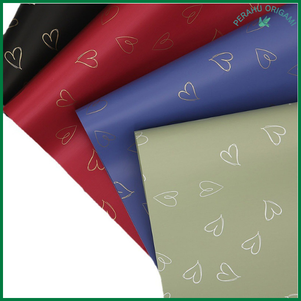 

Kertas Buket Bunga Motif Love Flower Wrapping Paper Cellophane Love KB6130