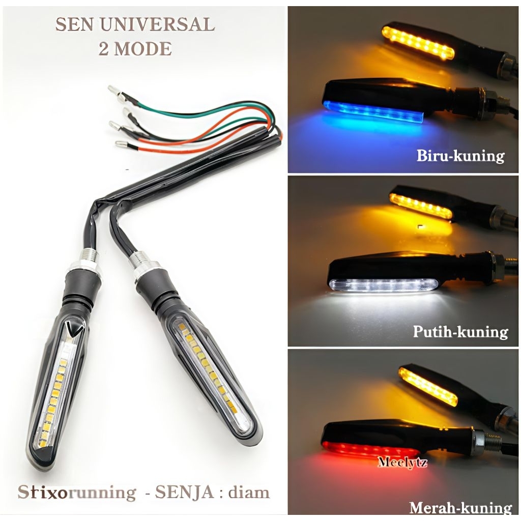 Sein Running 2warna Lampu Sein Riting Running