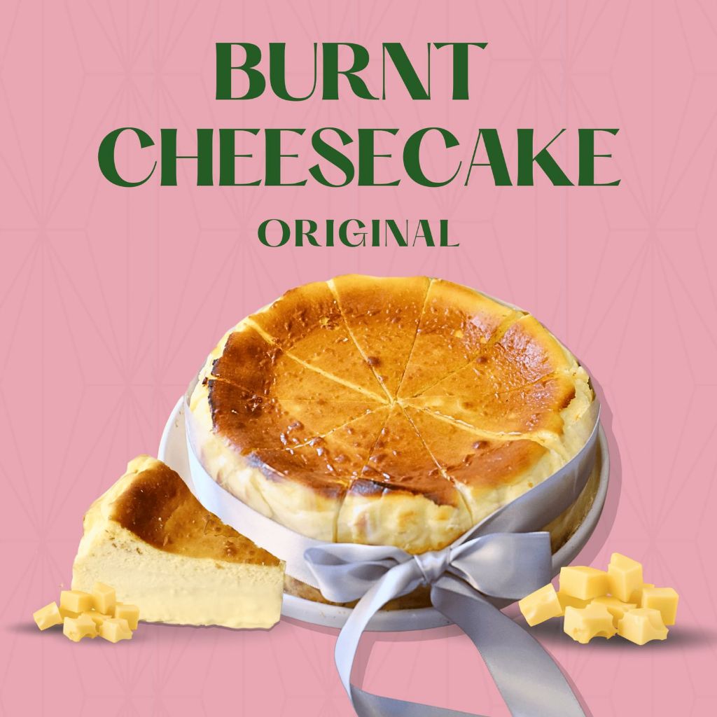 

BURNT CHEESE CAKE ORIGINAL - GIFT BY MEL