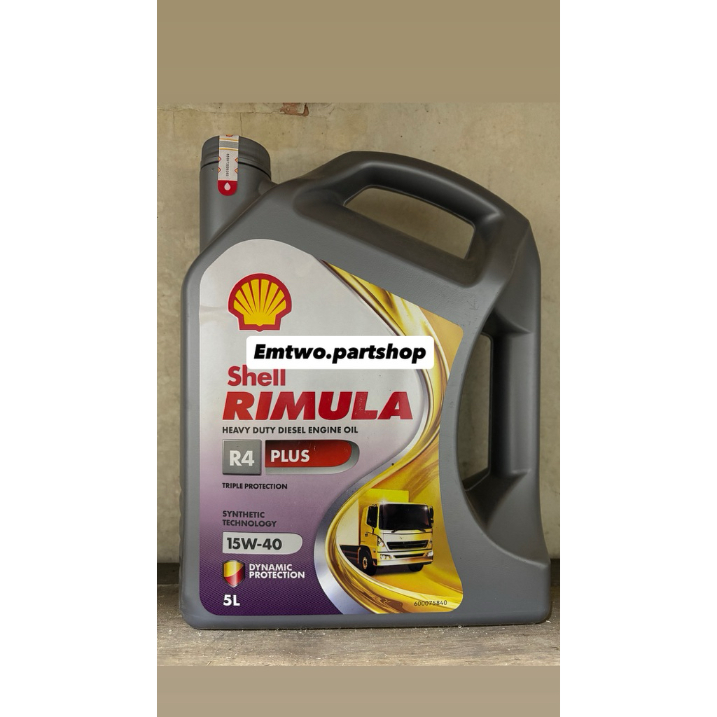 Oli Mesin Diesel Shell Rimula R4 15W-40 original