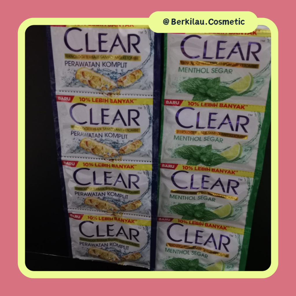 (12 Sachet) Sampo Clear RENCENG