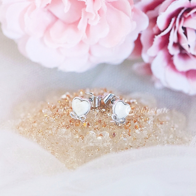 SKYELETTE || Breastmilk Jewelry Kit Box | Love Bow Earring | Anting ASI | Breastmilk Earring Jewelry