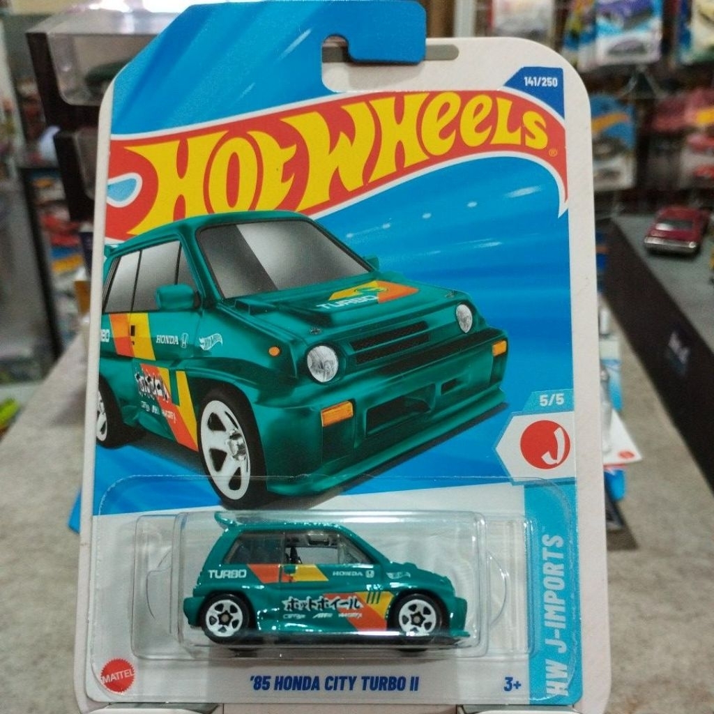 hotwheels '85 HONDA CITY TURBO II HW J-IMPORTS