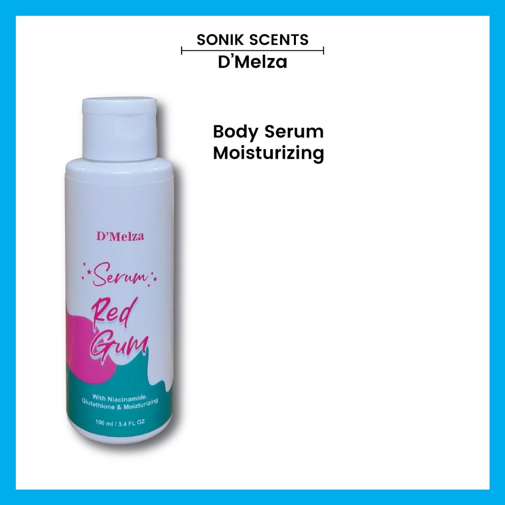 SONIK SCENTS D'Melza - Body Serum Mencerahkan Melembabkan Kulit Niacinamide 100ml