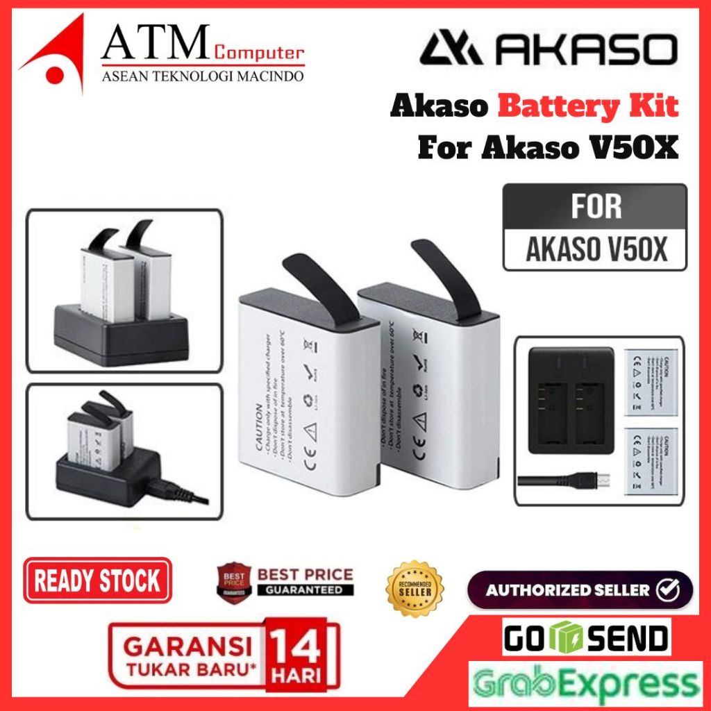Akaso Battery Kit for Akaso Action Camera