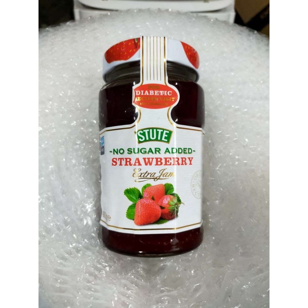 

stute selai jam spread diabetic strawberry strawberri 430gr