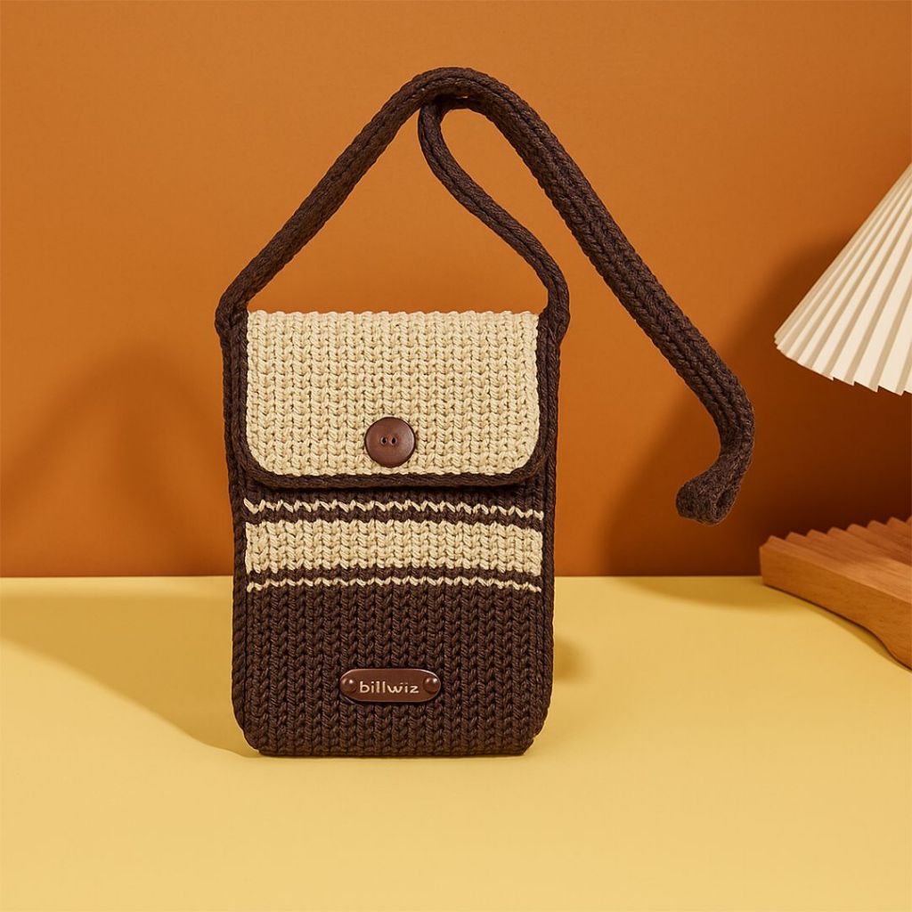 Tas Rajut Selempang Wanita Mini Premium Souvenir Pesta Murah