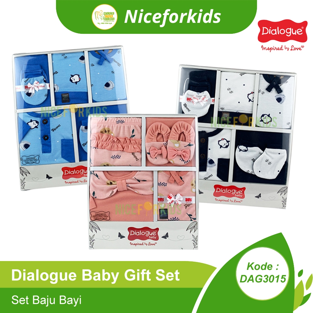 Dialogue Baby Gift Set (DAG3015) / Dialogue Baby Gift Set (DAG3035) / Gift Set Baju Bayi