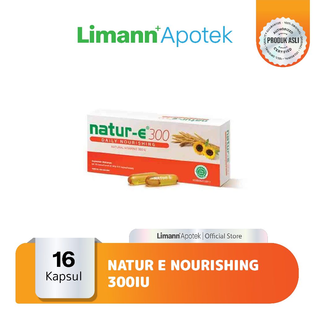 Natur-e Nourishing 3000 IU untuk Mencegah Penuaan Dini