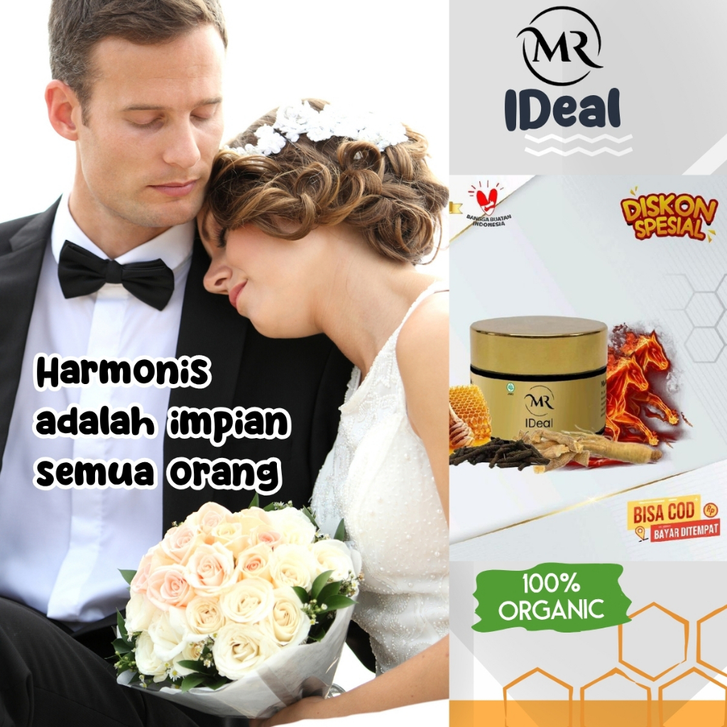 

[ORIGINAL GOLD] Madu Serbuk Mr. IDeal 100% Herbal untuk Kesehatan Aktifitas Harian