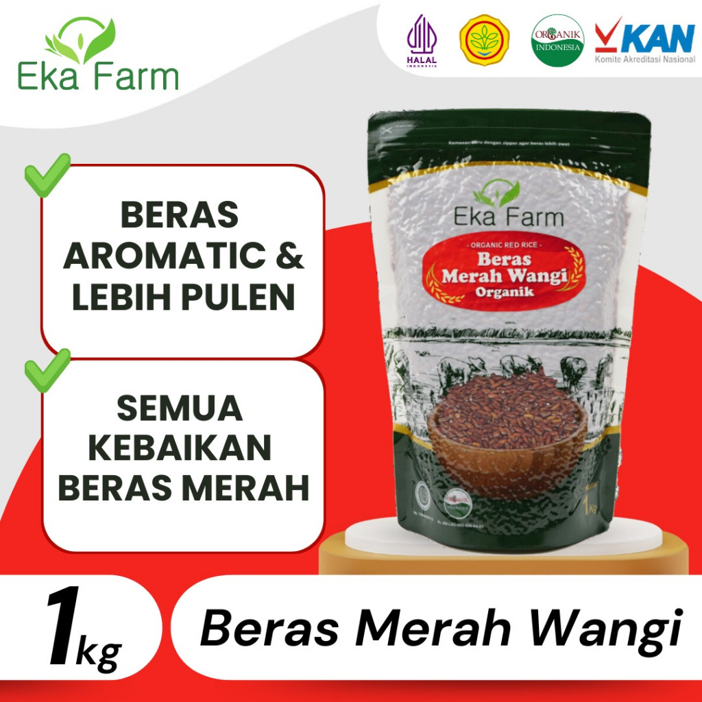 Eka Farm - Beras Merah Organik