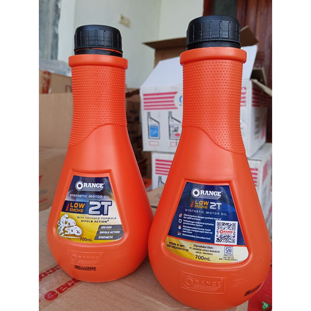 OLI 2T / OLI SAMPING MOTOR 2 TAK ORANGE / ORANGE 2T TROPICAL 700 ML