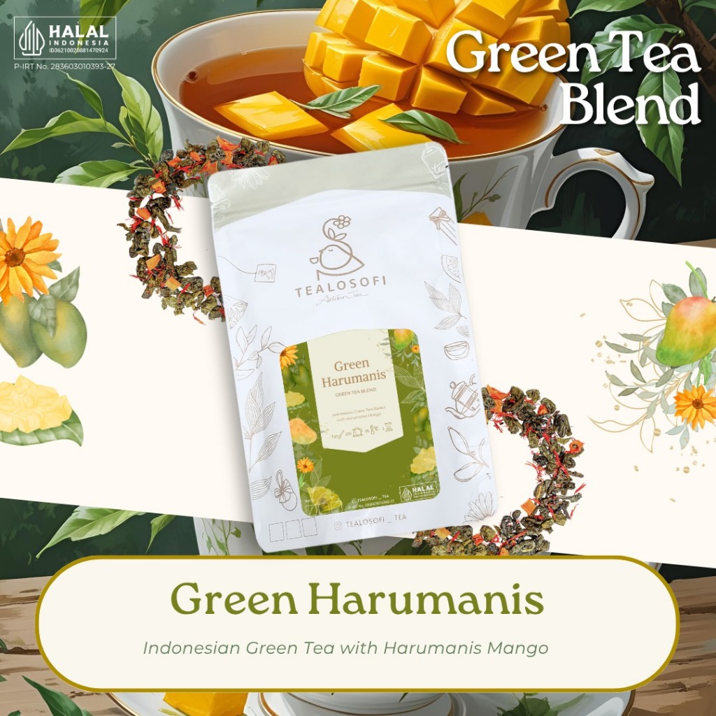 

Green Harumanis - Tealosofi Artisan Tea Green Tea Blend