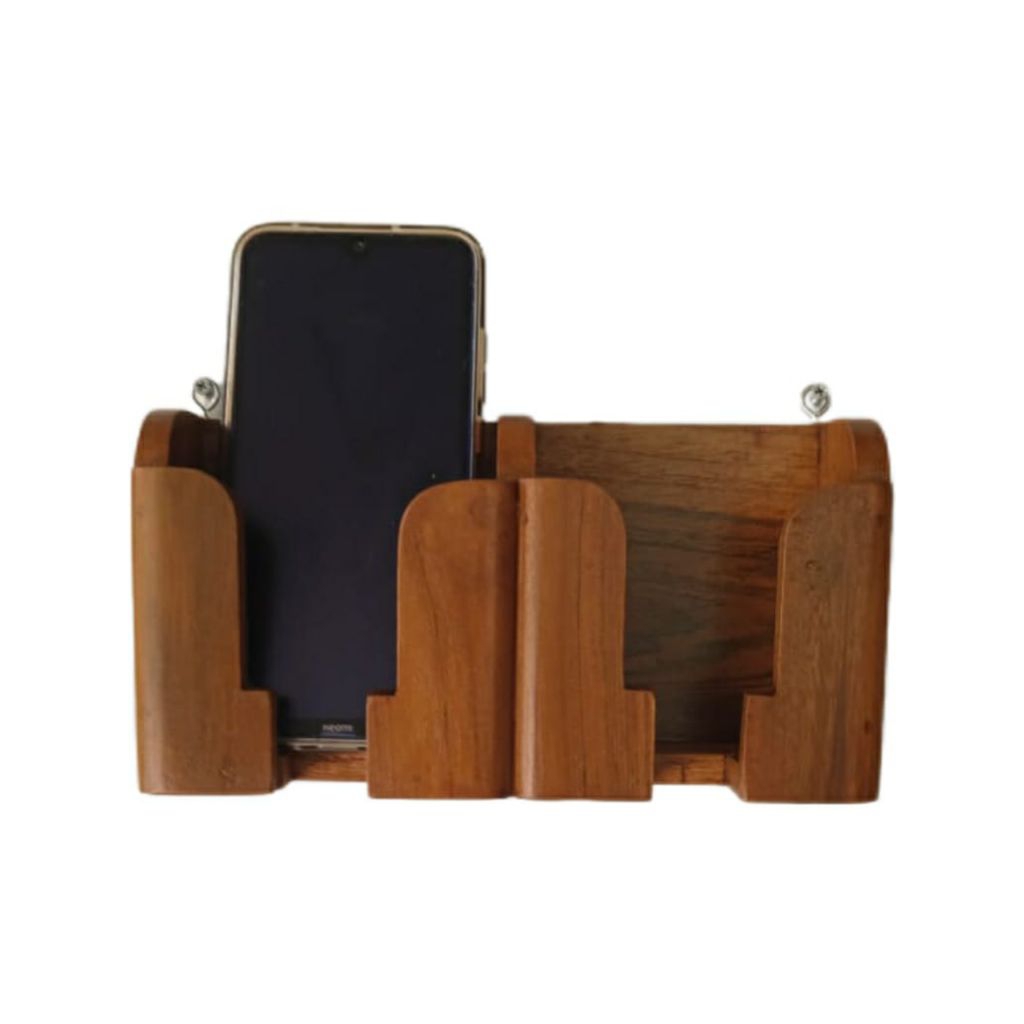 rak hp rak tempat case hp,rak holder kayu jati